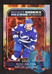2021-22 OPC Platinum Hot Magma Marquee Rookies #214 Ross Colton 363/499